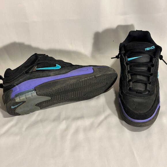 Nike Air Max Ishod - Black/Black/Persian Violet/Dusty Cactus - Picture 3 of 4